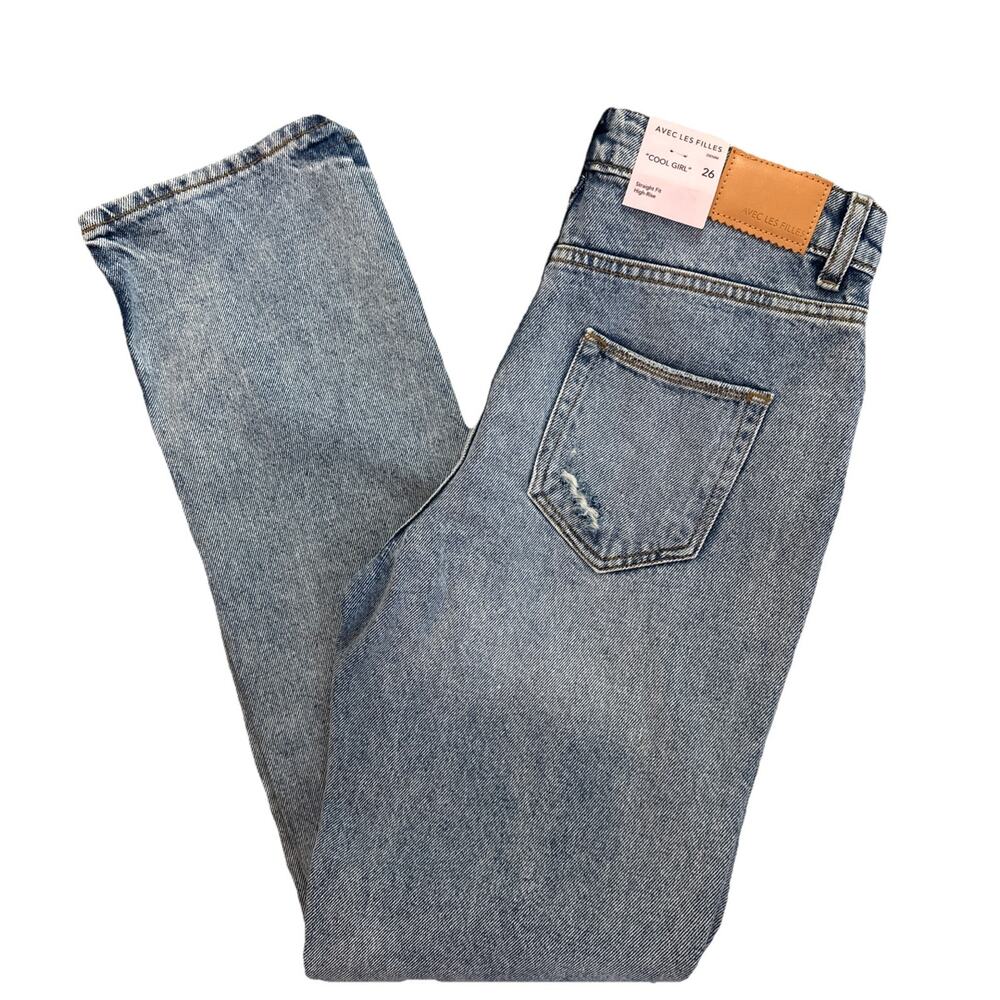 Avec Les Filled NWT Cool Girl Straight Fit High-Rise Women’s Size 2635